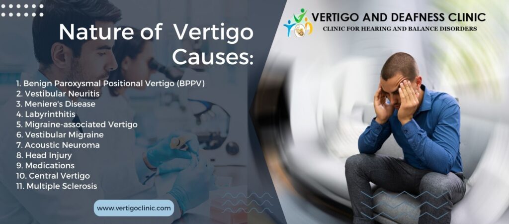 Nature of vertigo: Causes, Symptoms and Diognosis